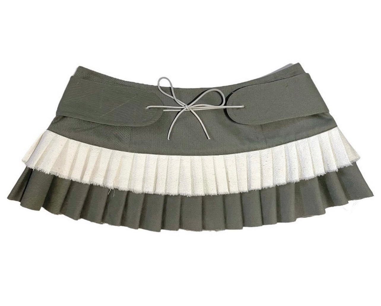 “Bite Me” Pleated Mini Skirt