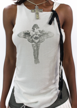Load image into Gallery viewer, “Femme Moth” Sheer Tank
