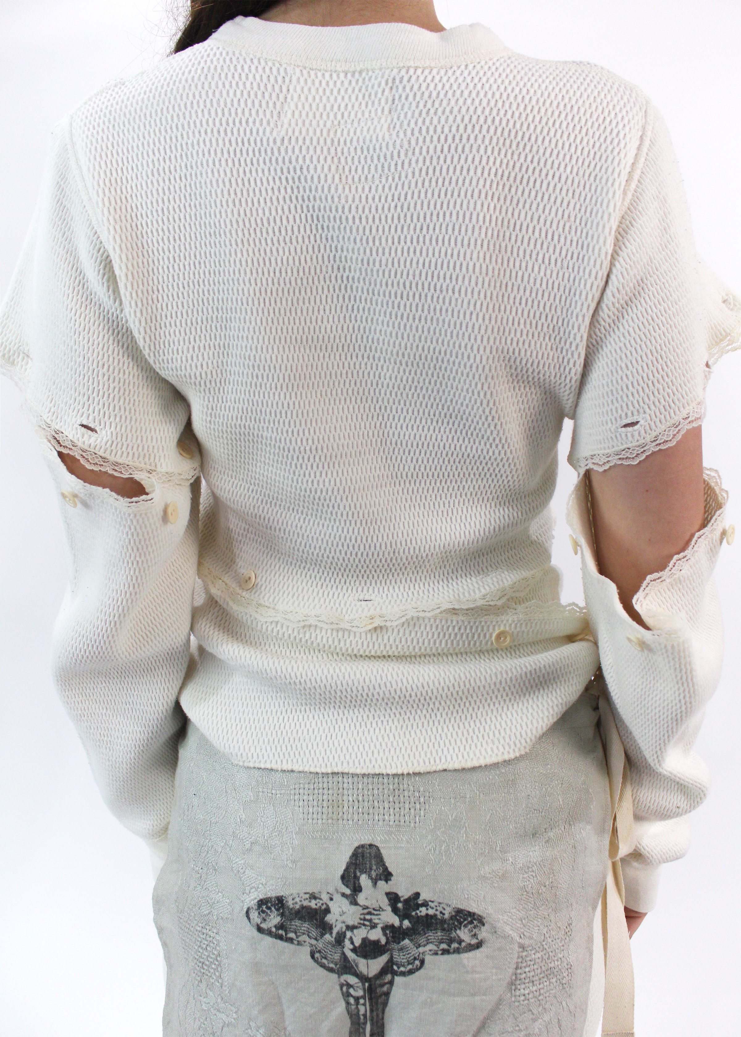 ★Made  to Order★ “Femme Moth” Military Tee Version 3